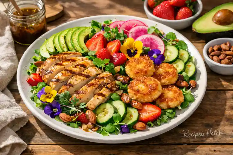 Easy Way To Make Grilled Chicken Goat Cheese Salad At Home