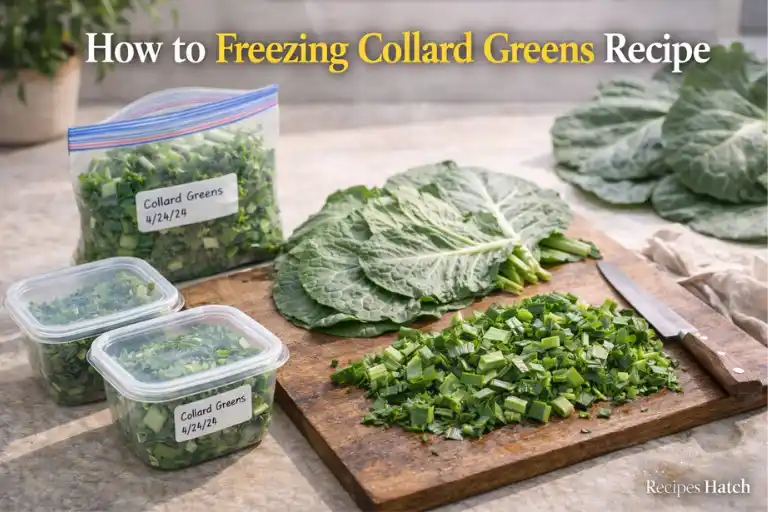 How to Freezing Collard Greens Recipe