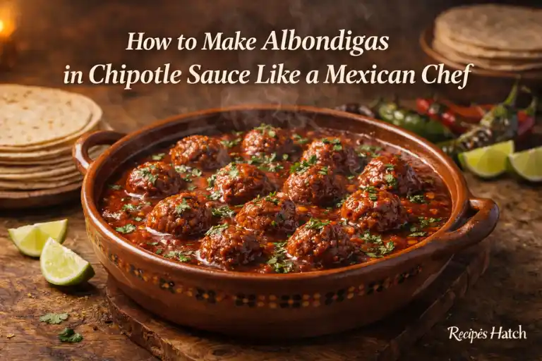 How to Make Albondigas in Chipotle Sauce Like a Mexican Chef