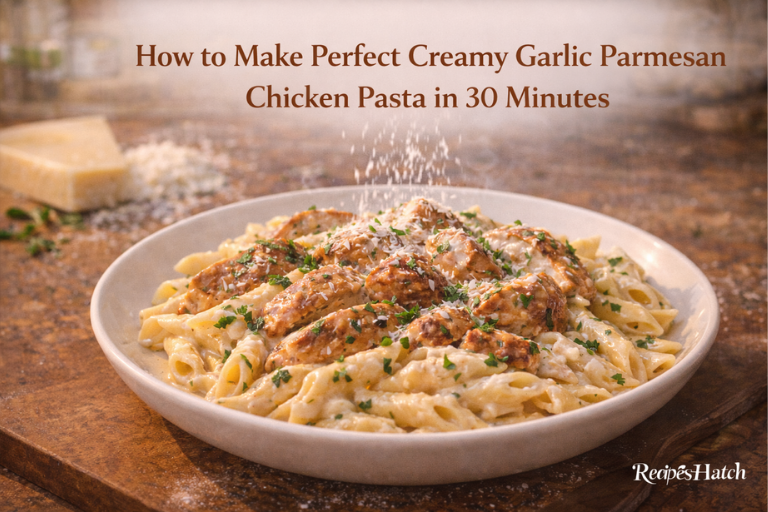 How to Make Perfect Creamy Garlic Parmesan Chicken Pasta in 30 Minutes