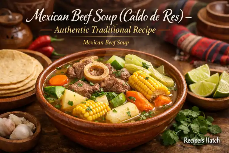 Mexican Beef Soup (Caldo de Res) – Authentic Traditional Recipe