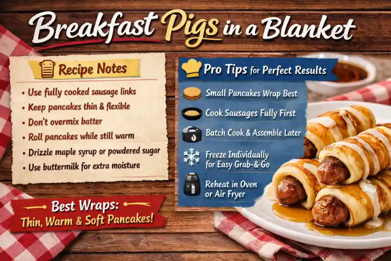 Recipe Card – Breakfast Pigs in a Blanket