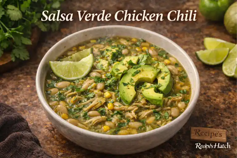 Salsa Verde Chicken Chili