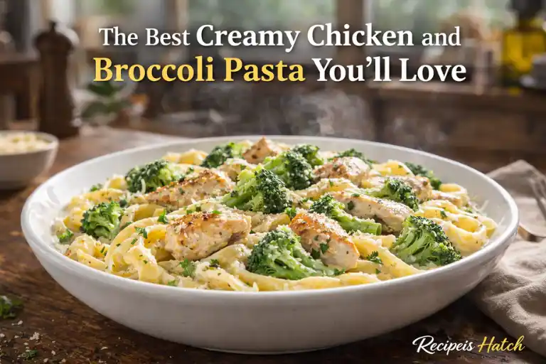 The Best Creamy Chicken and Broccoli Pasta You’ll Love