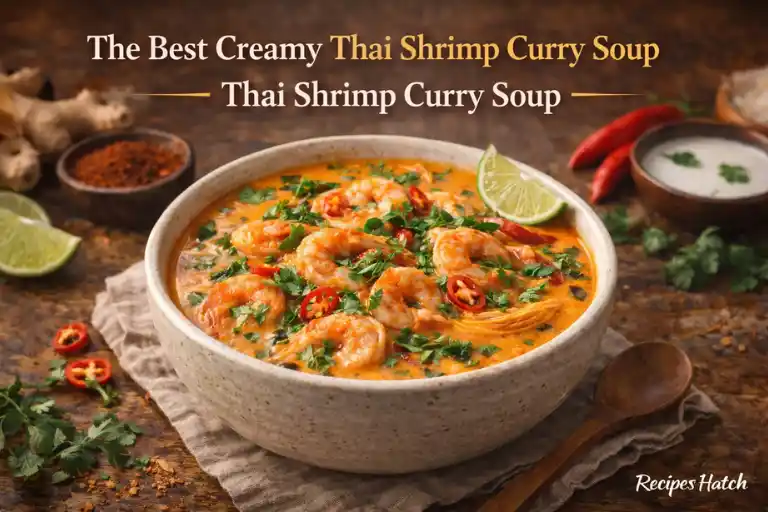 The Best Creamy Thai Shrimp Curry Soup Better Than Takeout