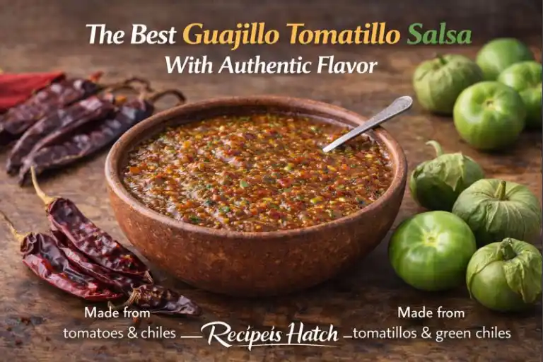 The Best Guajillo Tomatillo Salsa With Authentic Flavor