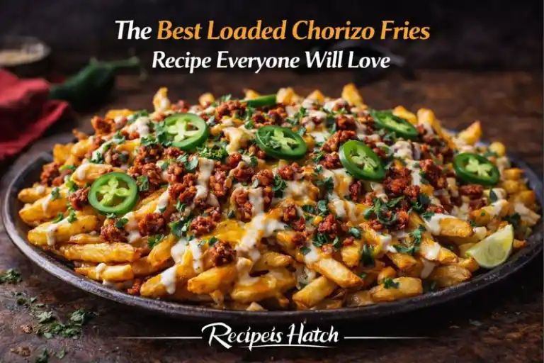 The Best Loaded Chorizo Fries Recipe Everyone Will Love