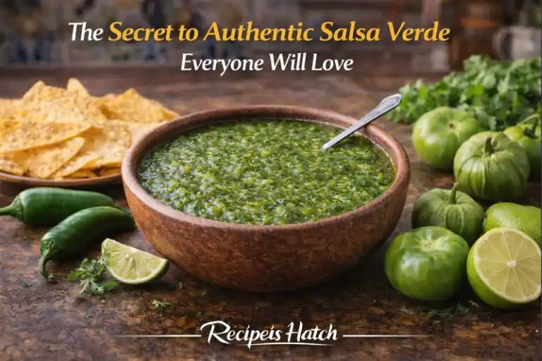 The Secret to Authentic Salsa Verde Everyone Will Love