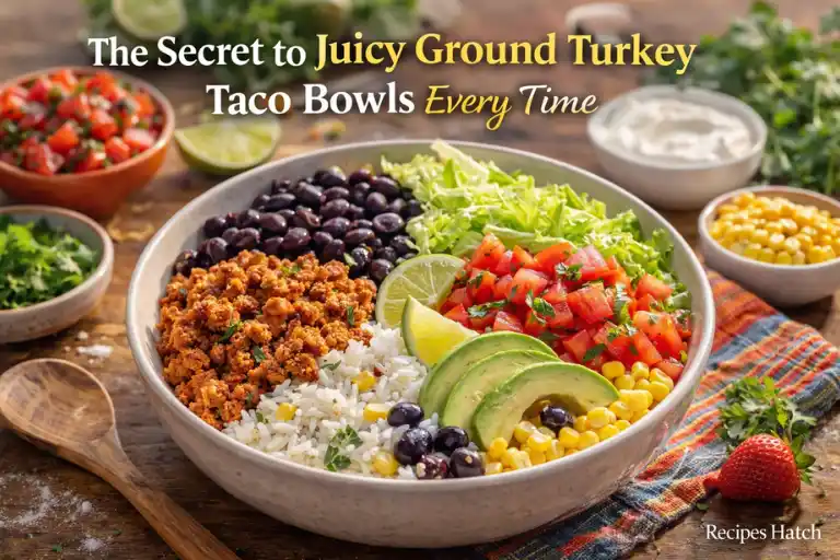 The Secret to Juicy Ground Turkey Taco Bowls Every Time