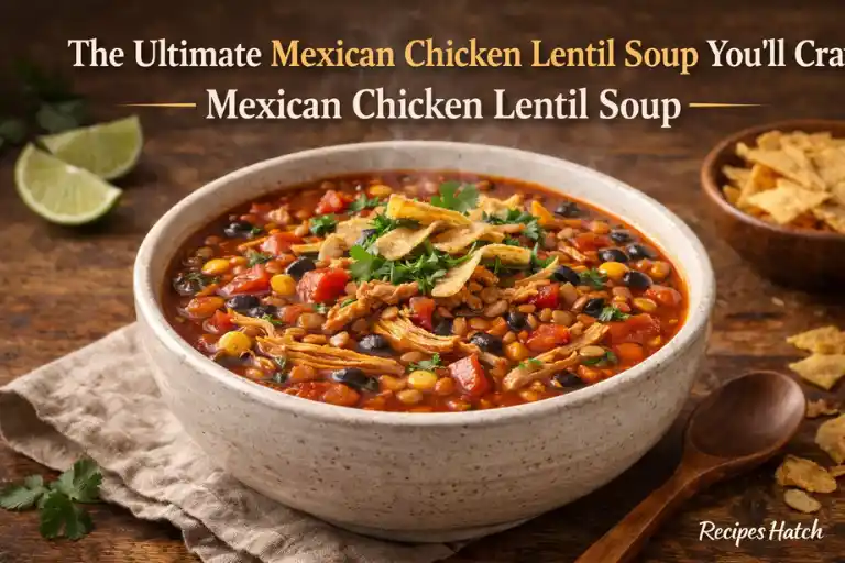 The Ultimate Mexican Chicken Lentil Soup You’ll Crave