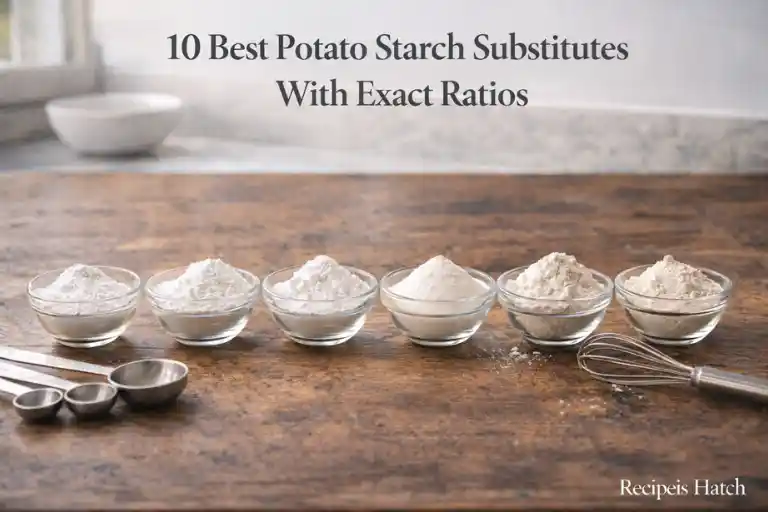 10 Best Potato Starch Substitutes With Exact Ratios