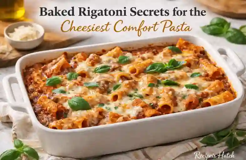 Baked Rigatoni Secrets for the Cheesiest Comfort Pasta