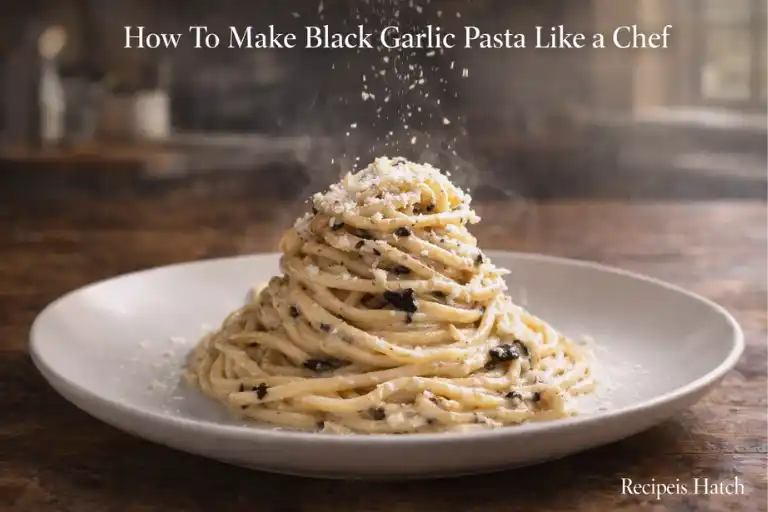 How To Make Black Garlic Pasta Like a Chef