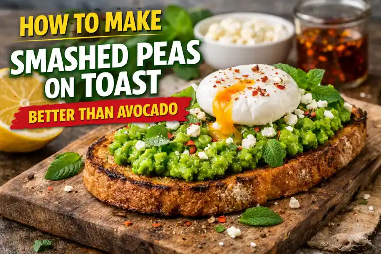 How To Make Smashed Peas On Toast Better Than Avocado