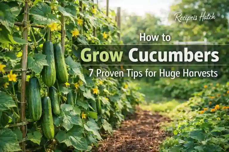 How to Grow Cucumbers 7 Proven Tips for Huge Harvests