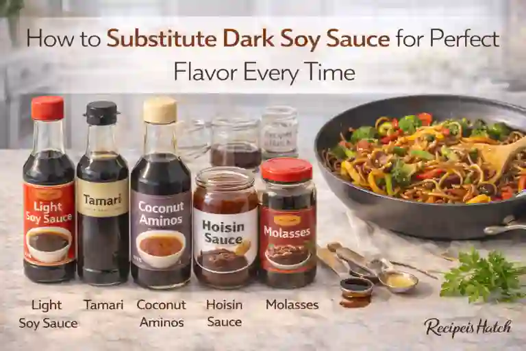 How to Substitute Dark Soy Sauce for Perfect Flavor Every Time
