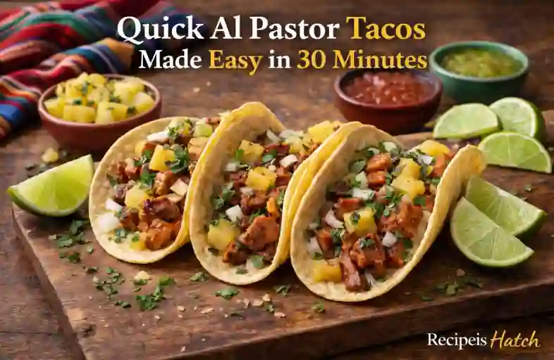 Quick Al Pastor Tacos Made Easy in 30 Minutes