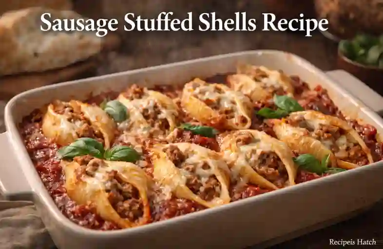 Sausage Stuffed Shells Recipe