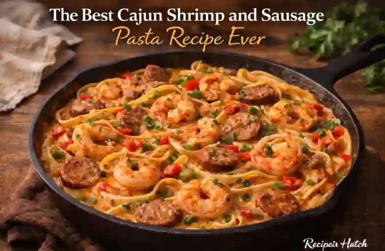 The Best Cajun Shrimp and Sausage Pasta Recipe Ever