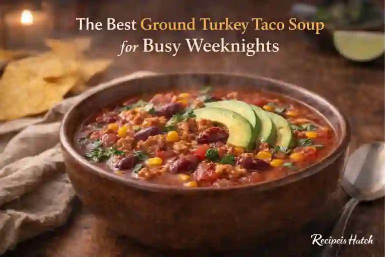 The Best Ground Turkey Taco Soup for Busy Weeknights