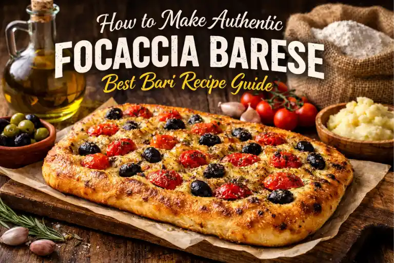 How to Make Authentic Focaccia Barese Best Bari Recipe Guide