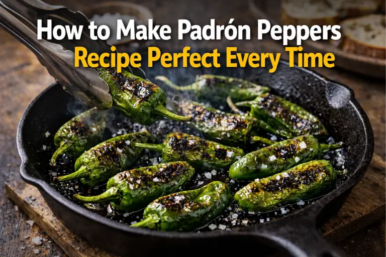 How to Make Padrón Peppers Recipe Perfect Every Time
