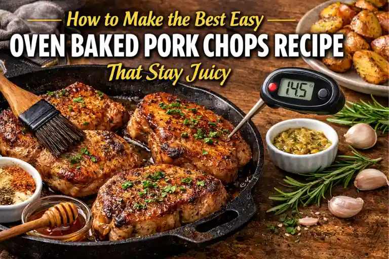 How to Make the Best Easy Oven Baked Pork Chops Recipe That Stay Juicy
