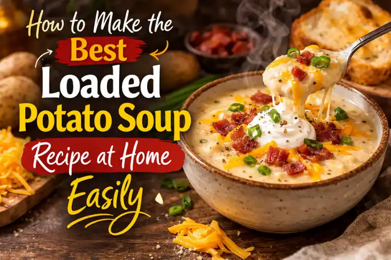 How to Make the Best Loaded Potato Soup Recipe at Home Easily
