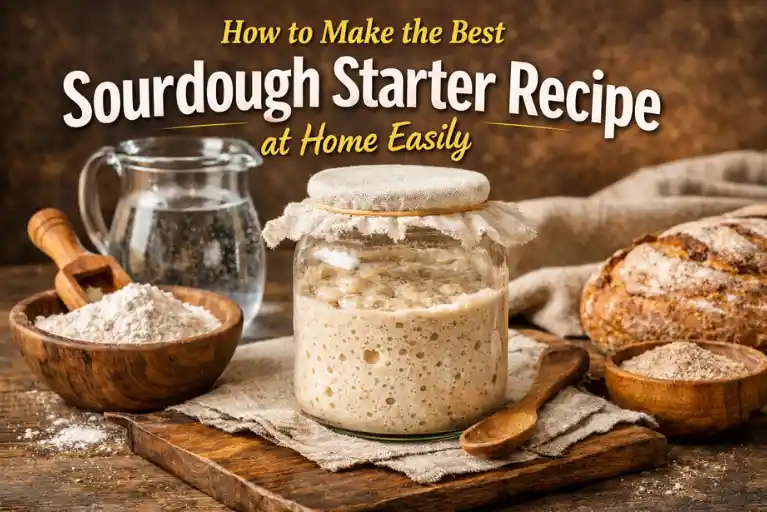 How to Make the Best Sourdough Starter Recipe at Home Easily