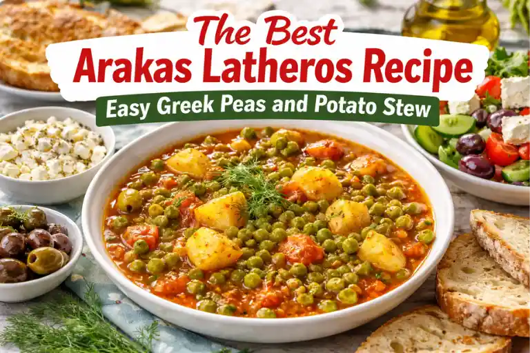 The Best Arakas Latheros Recipe Easy Greek Peas and Potato Stew