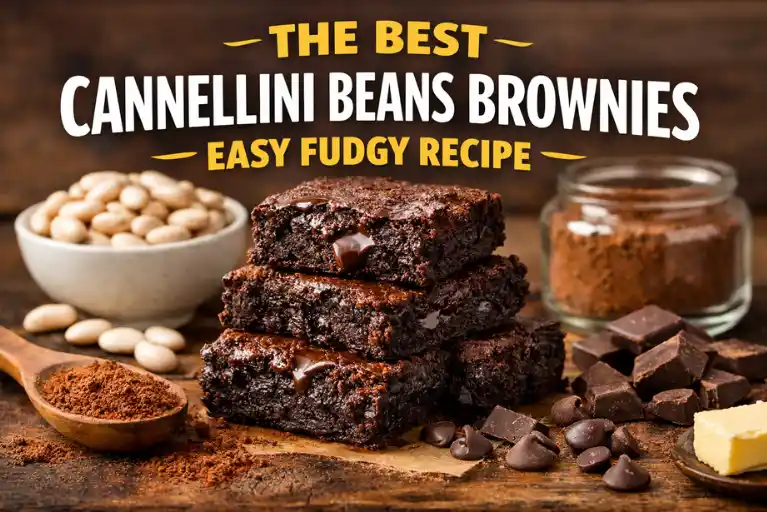 The Best Cannellini Beans Brownies Easy Fudgy Recipe