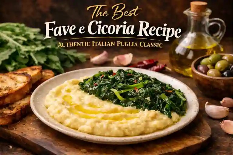 The Best Fave e Cicoria Recipe Authentic Italian Puglia Classic