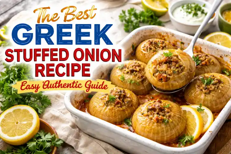 The Best Greek Stuffed Onion Recipe Easy Authentic Guide