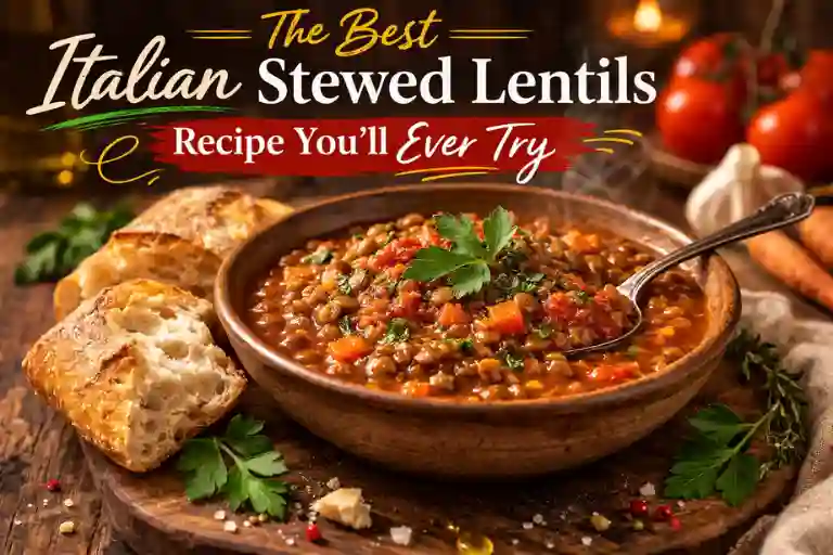 The Best Italian Stewed Lentils Recipe You’ll Ever Try