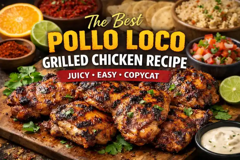 The Best Pollo Loco Grilled Chicken Recipe Juicy Easy Copycat