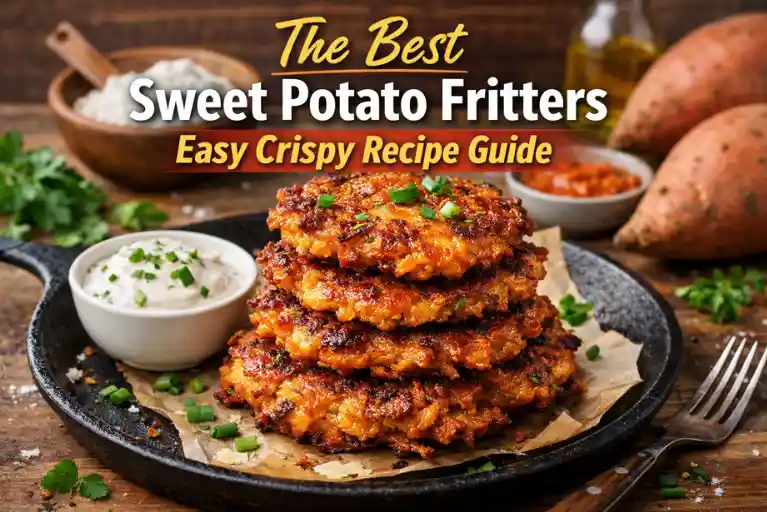 The Best Sweet Potato Fritters Easy Crispy Recipe Guide