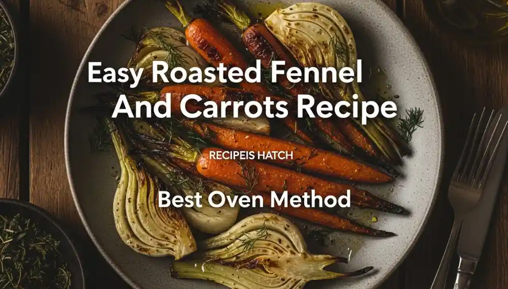 Easy Roasted Fennel And Carrots Recipe Best Oven Method