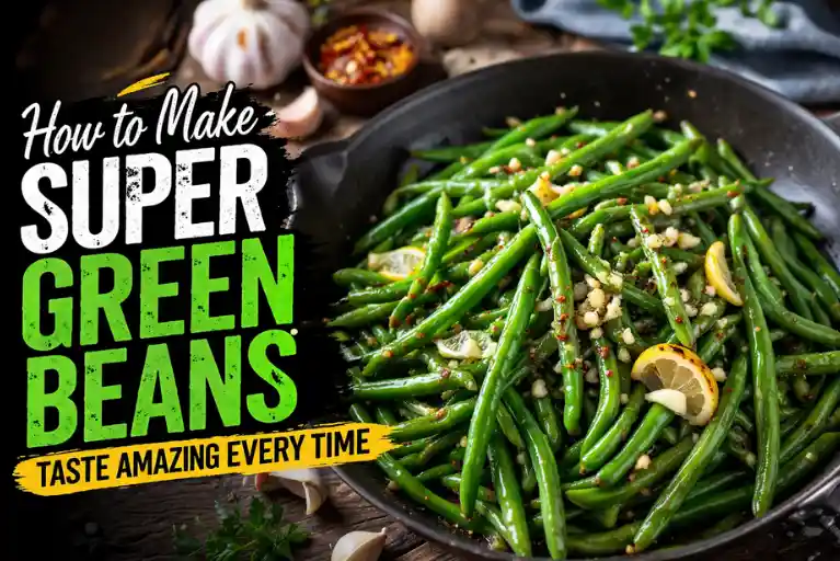 How to Make Super Green Beans Taste Amazing Every Time