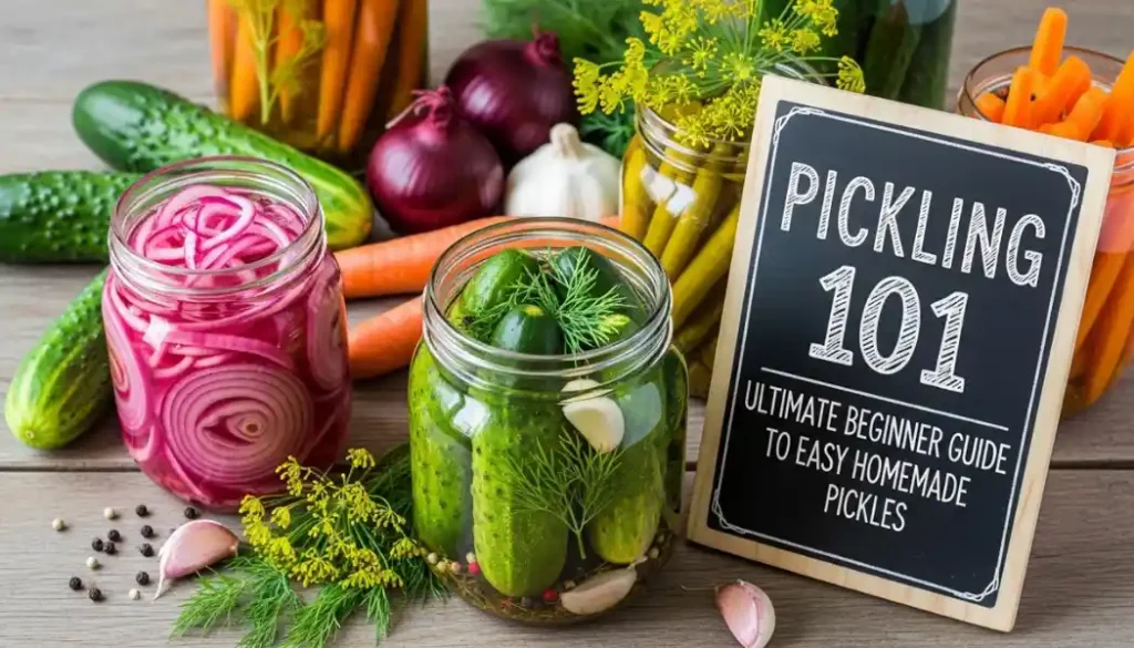 Pickling 101 Ultimate Beginner Guide to Easy Homemade Pickles