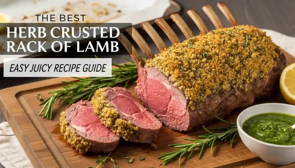 The Best Herb Crusted Rack of Lamb Easy Juicy Recipe Guide