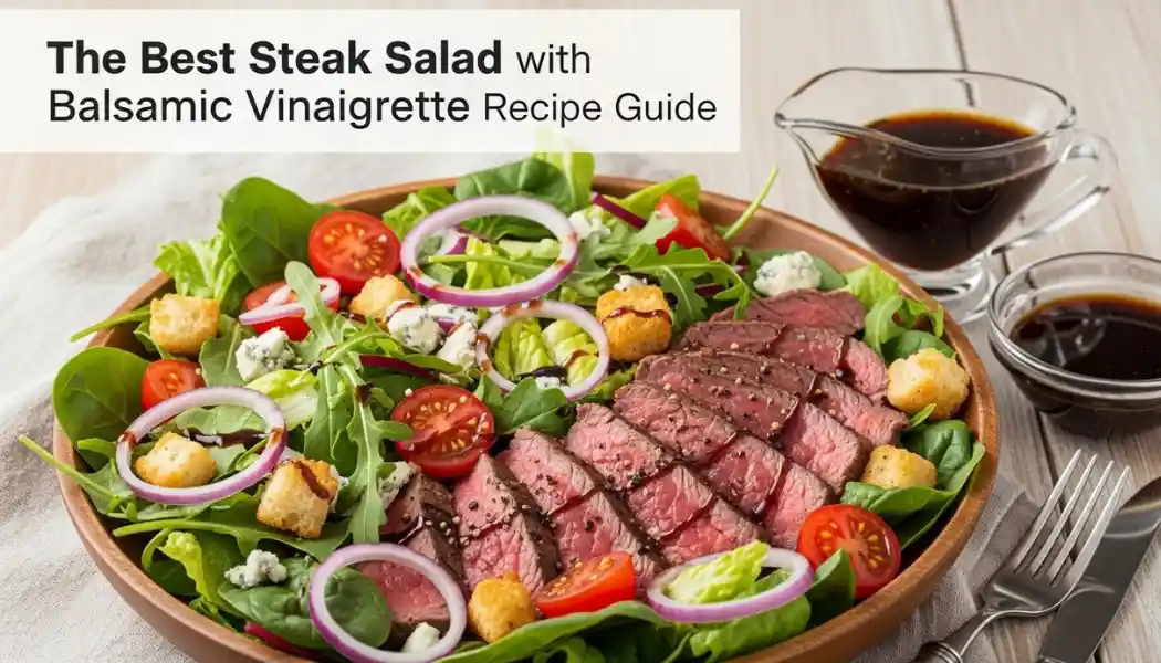 The Best Steak Salad with Balsamic Vinaigrette Recipe Guide