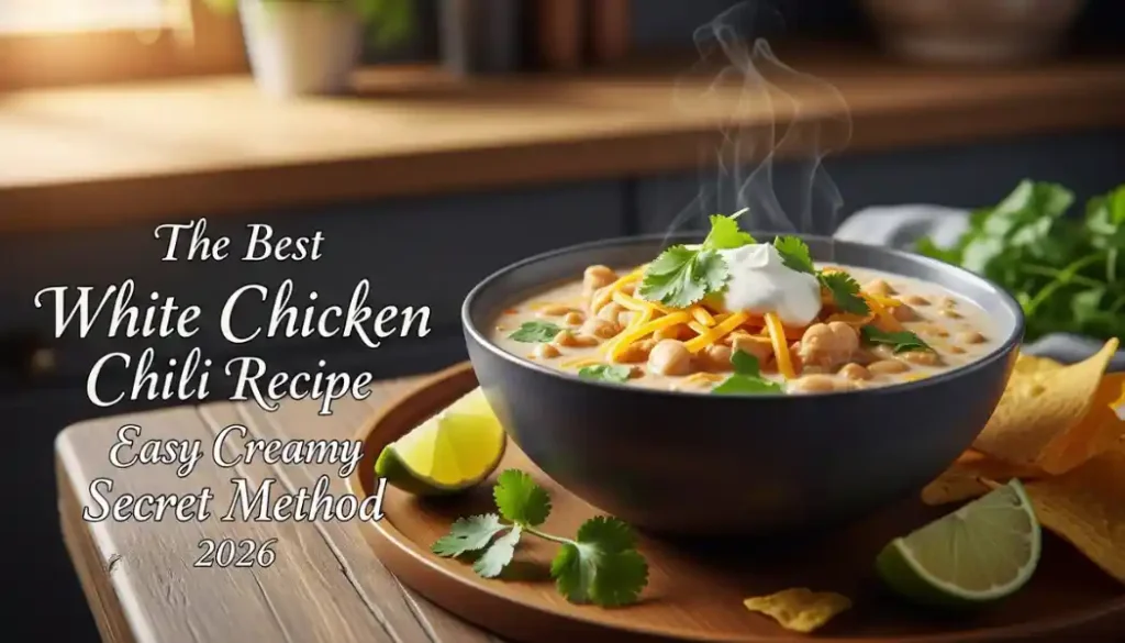 The Best White Chicken Chili Recipe Easy Creamy Secret Method 2026