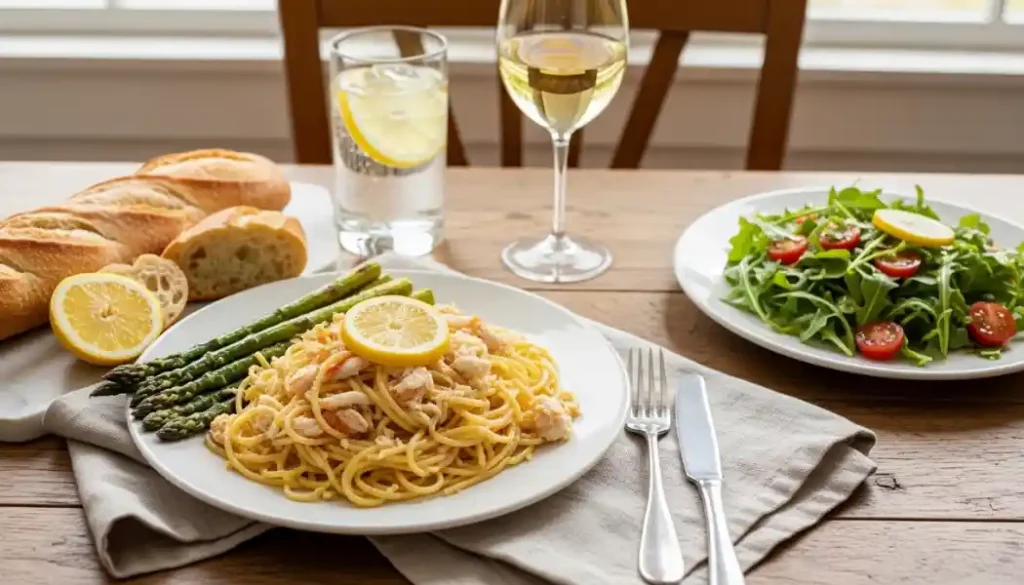 What to Serve With Meyer Lemon Crab Pasta