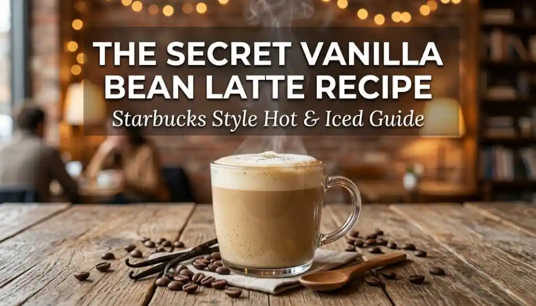 The Secret Vanilla Bean Latte Recipe Starbucks Style Hot Iced