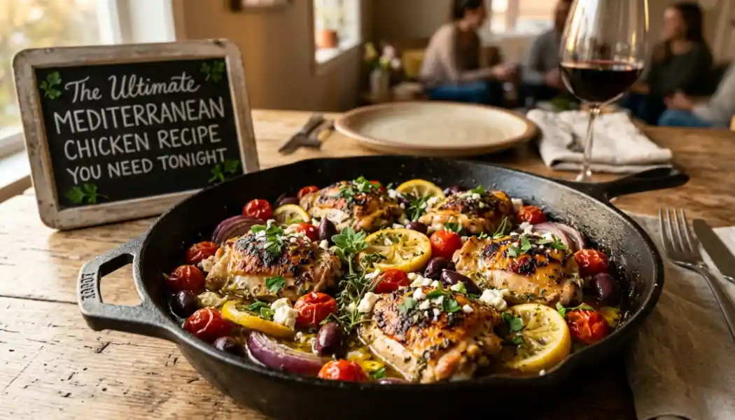 The Ultimate Mediterranean Chicken Recipe You Need Tonight
