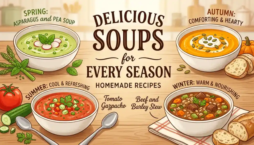 35 Delicious Soups for Every Season Homemade Recipes