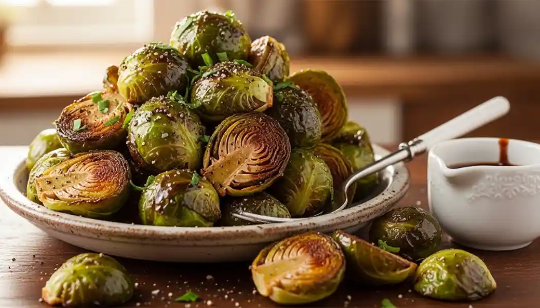 Best Roasted Brussels Sprouts Recipe With Crispy Golden Edges