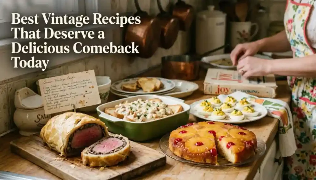 Best Vintage Recipes That Deserve a Delicious Comeback Today
