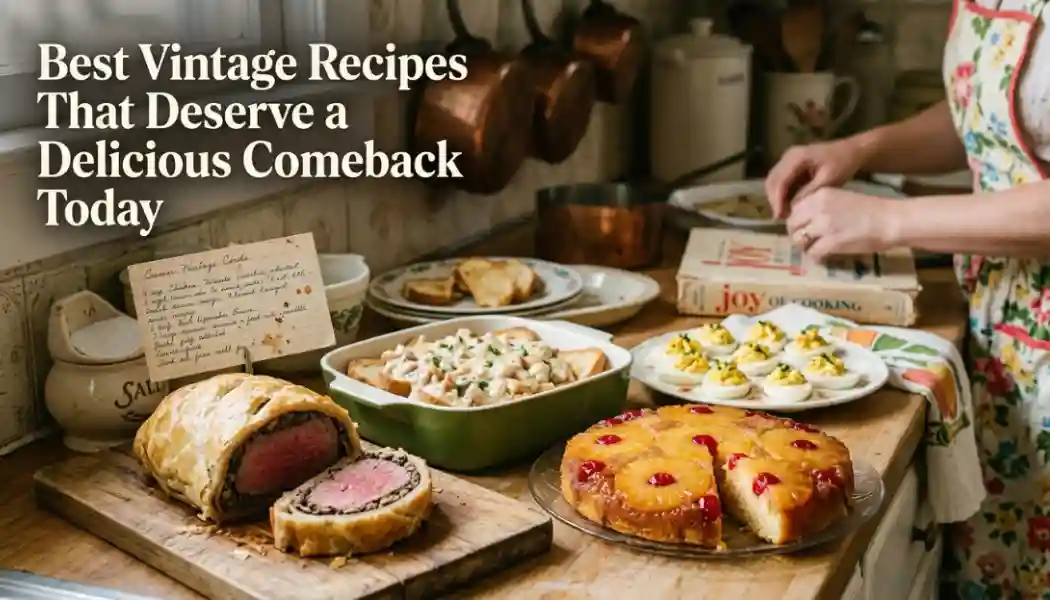 Best Vintage Recipes That Deserve a Delicious Comeback Today