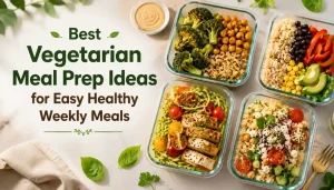Best Vegetarian Meal Prep Ideas for Easy Healthy Weekly Meals